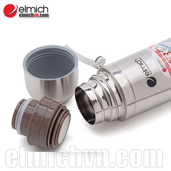 Bình giữ nhiệt Elmich inox 500ml H5 lớp inox 304 an toàn cho sức khỏe