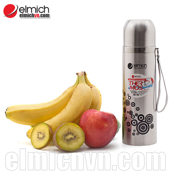 Bình giữ nhiệt Elmich inox 500ml H5 cấu tạo 3 lớp giữ nhiệt tốt nhất