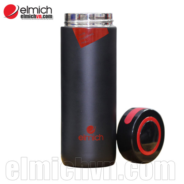 Bình giữ nhiệt Elmich inox 420ml E4 thiết kế miệng bình rộng dễ dàng đựng thức ăn