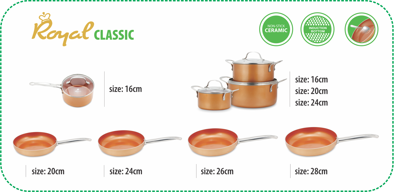 Chảo chống dính Elmich Royal Classic EL-1190E